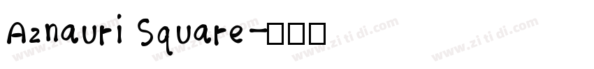 Aznauri Square字体转换